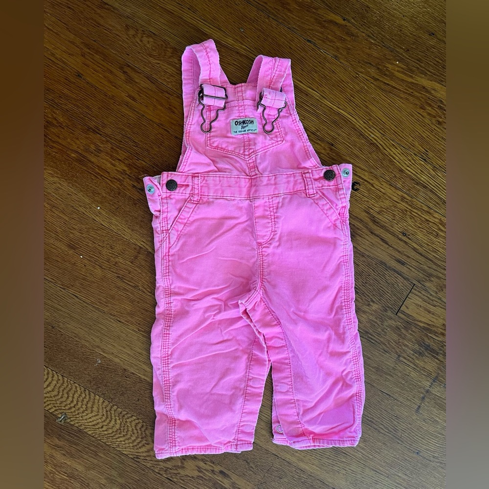 Oshkosh 12mos neon pink